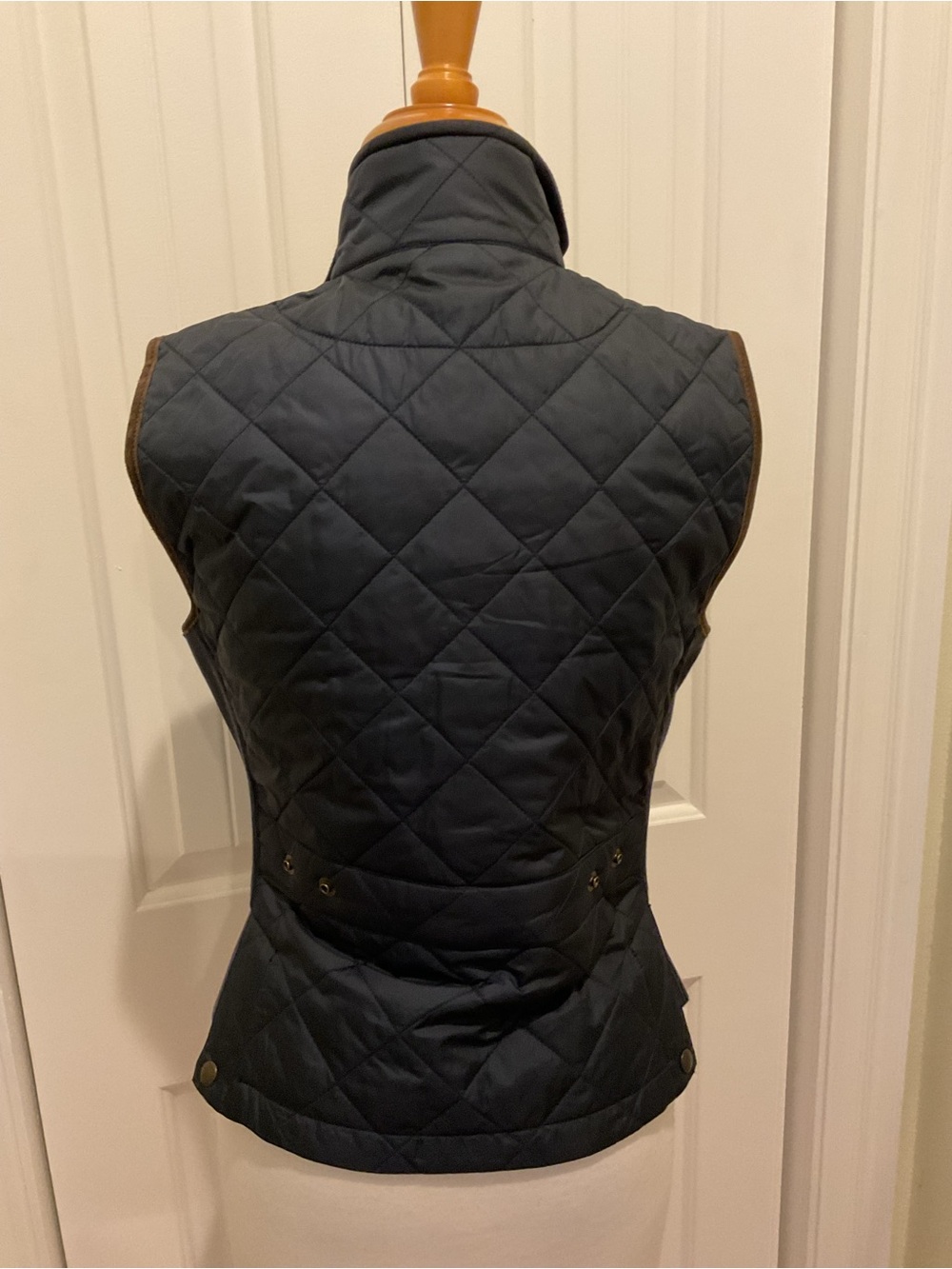 Ralph Lauren Navy Quilted Vest Size M - Picture 3 of 5